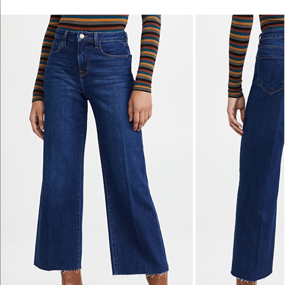 L’AGENCE Danica High Rise Wide Leg Jean
